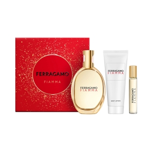 Ferragamo Fiamma Apă de Parfum Femei 100ml Set Cadou