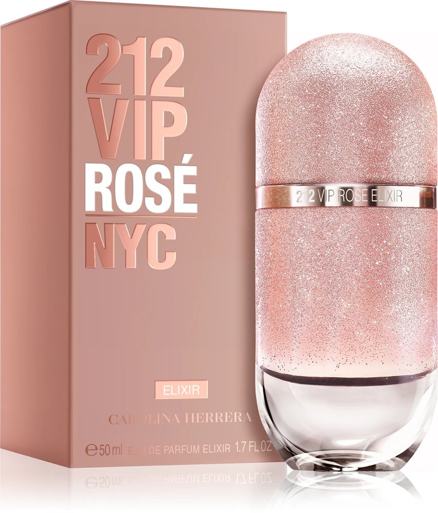 Carolina Herrera 212 VIP Rosé Elixir Edp 50ml - imagine 2
