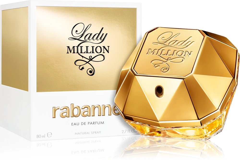 Rabanne Lady Million Edp 80ml - imagine 2