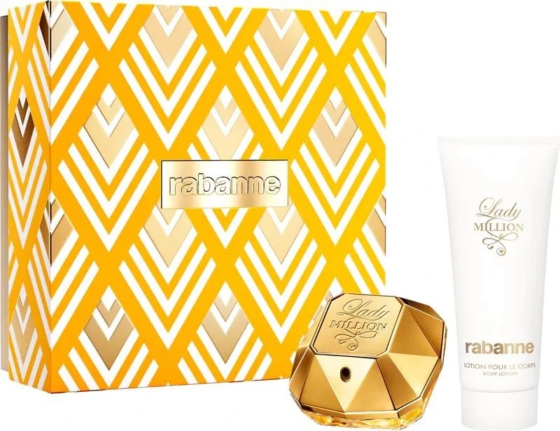 Rabanne Lady Million Edp 50ml + Body Lotion 100ml